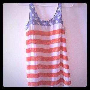 American Flag Tank